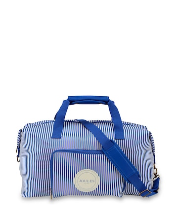 Joules Packaway Duffle Bag - Ticking Stripe