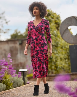 Joe Browns Pop Of Colour Jersey Midi Dress