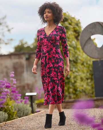 Joe Browns Pop Of Colour Jersey Midi Dress