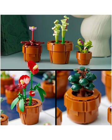 LEGO Icons Tiny Plants Building Set Home Decor Gift for Adults 10329