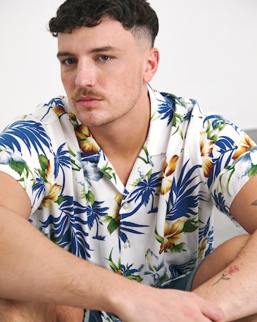 Jack & Jones Jeff Resort Shirt - Clouddancer