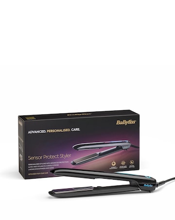 BaByliss Sensor Protect Styler Intelligent Hair Straightener for Ultra Care