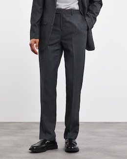 Regular Fit Stretch Suit Trouser Long