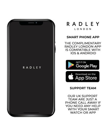 Radley Series 56 Dual Strap Smart Watch - Salt Leather/Ink Silicone