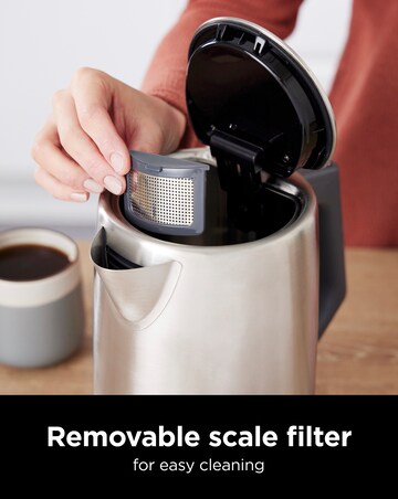 Ninja Perfect Temperature Kettle Stainless Steel KT201UK