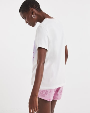 Smiley World Cotton Pyjama Shortie Set