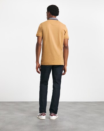 Joe Browns Printed Collar Polo Shirt Long Length