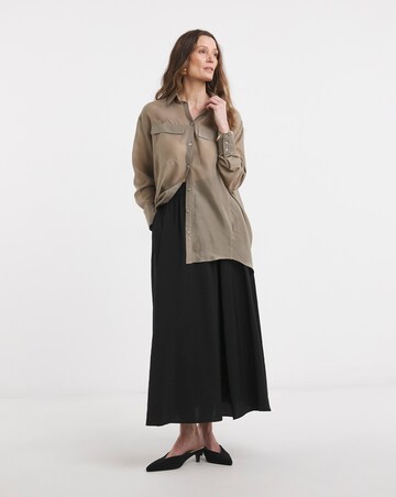 Voile Utility Detail Shirt
