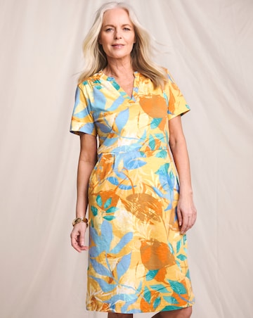 Julipa Pure Cotton Printed Jersey Shift dress