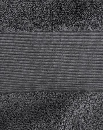 Catherine Lansfield Anti Bacterial Bath Sheet Pair Charcoal