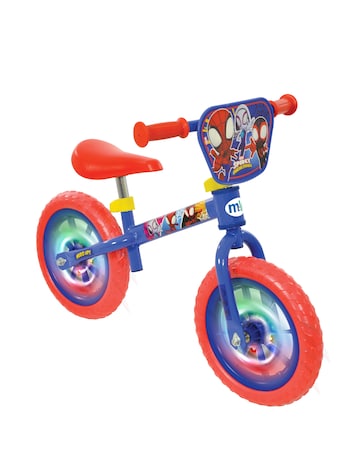 Spidey & His Amazing Friends 12 Inch Balance Bike with Light Up Wheels