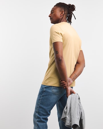 Calvin Klein Jeans Large Logo Pale Khaki T-shirt