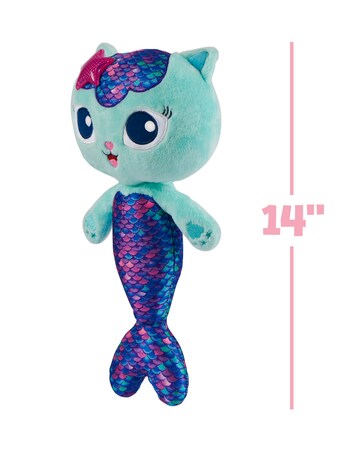Gabby's Dollhouse Feature MerCat Plush