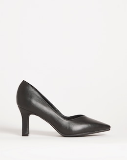 Heeled Court Shoe E Fit