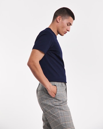 Premium 100% Mercerised T-Shirt- Navy