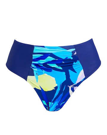 Leaf Mix and Match High Waist Bikini Bottoms