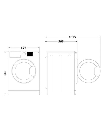 Indesit C YD C82 BBGL UK Condenser Tumble Dryer 8kg Black + Install