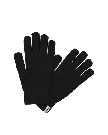 Jack & Jones Cooper Beanie & Glove Set With Gift Box - Black