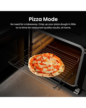 Hisense HDCEC6C20W 60cm Electric Double Cooker - Whte