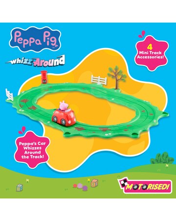 Peppa Pig Whizz-Around - Peppa's Little Red Car Set