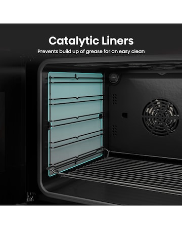 Hisense HDCEIT6C20B 60cm Induction Double Cooker - Black