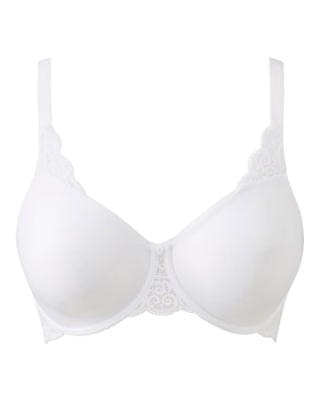Triumph Amourette Minimiser Wired Bra White
