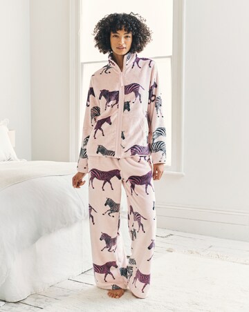 Chelsea Peers Zip Up Fleece Lounge Set