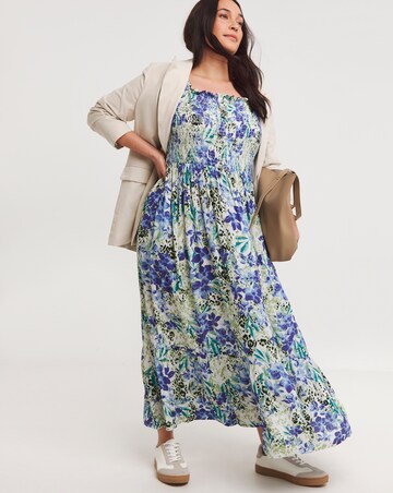 Joe Browns Shirred Animal Instinct Maxi Dress