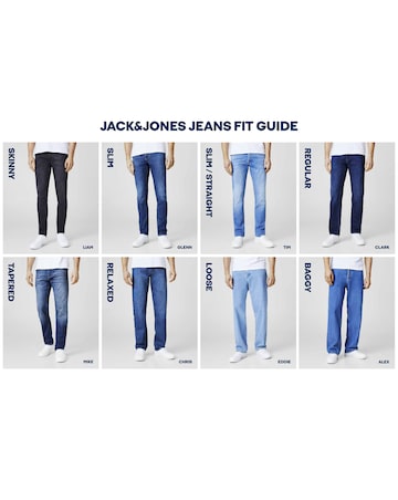 Jack & Jones Tim Straight Fit Jean - Blue