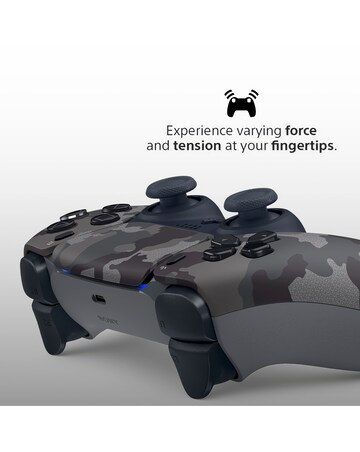 PlayStation 5 DualSense Controller - Grey Camouflage