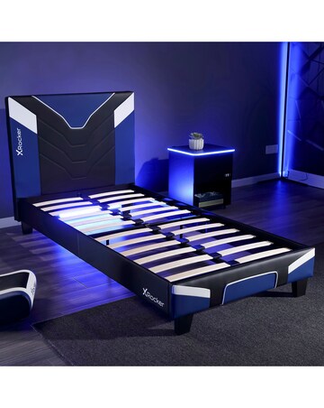 X Rocker Cerberus MKII Gaming Single Bed in a Box - Blue