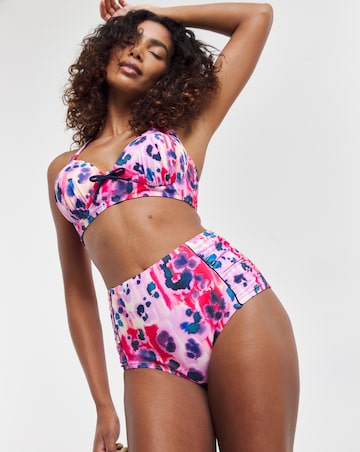 Joe Browns Animal Print High Waist Bikini Bottoms