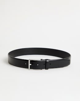 BOSS Formal Leather Belt Black
