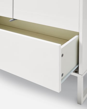 Bede High Gloss Double Wardrobe