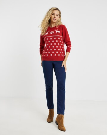 Joe Browns Retro Reindeer Jumper
