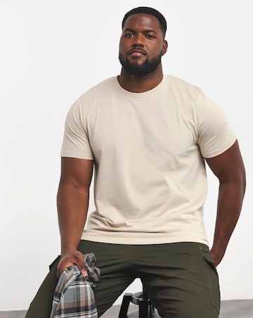 5 Pack Crew Neck T-Shirts Long