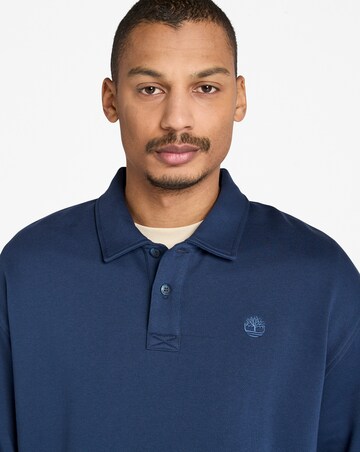 Timberland Polo Style Sweatshirt - Navy