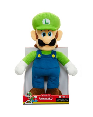 Nintendo Super Mario Jumbo Luigi Plush
