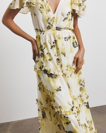 Joanna Hope Ruffle Maxi Dress