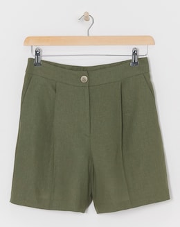 Linen Bermuda Shorts