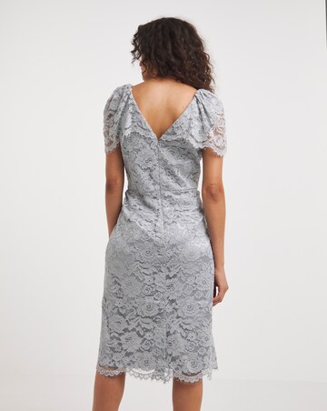 Joanna Hope Lace Shift Dress