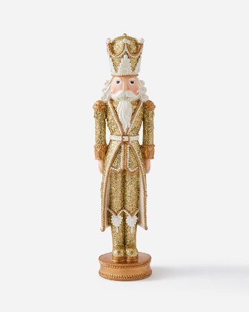 Gold Glitter 35cm Nutcracker