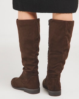 Evren Ruched Boot - Extra Wide Fit (EEE) &amp; Super Curvy Calf