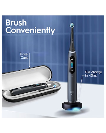 Oral-B iO8 Black Onyx (+ Zipper Case)
