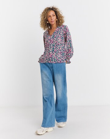 V Neck Tea Top