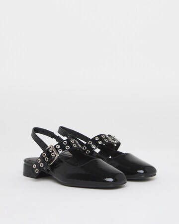 Arden Slingback Eyelet Mary Jane - Extra Wide Fit (EEE)