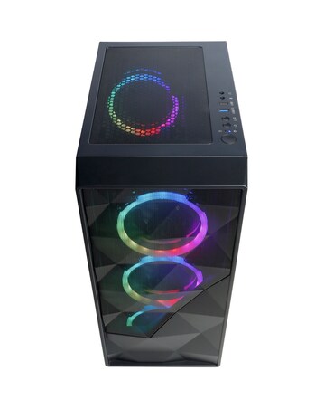 CyberpowerPC Eurus Gaming PC - Core i5-10400F RTX 3050 8GB RAM 500GB NVMe SSD