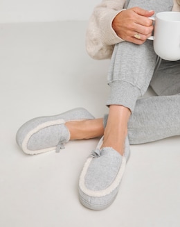 Loretta Ballet Slipper With Bow - Wide Fit (E)