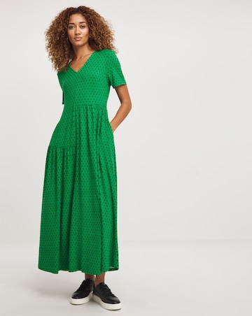 Soft Touch Asymmetric Maxi Dress