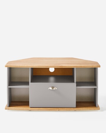 Brooke Ready Assembled Corner TV Unit